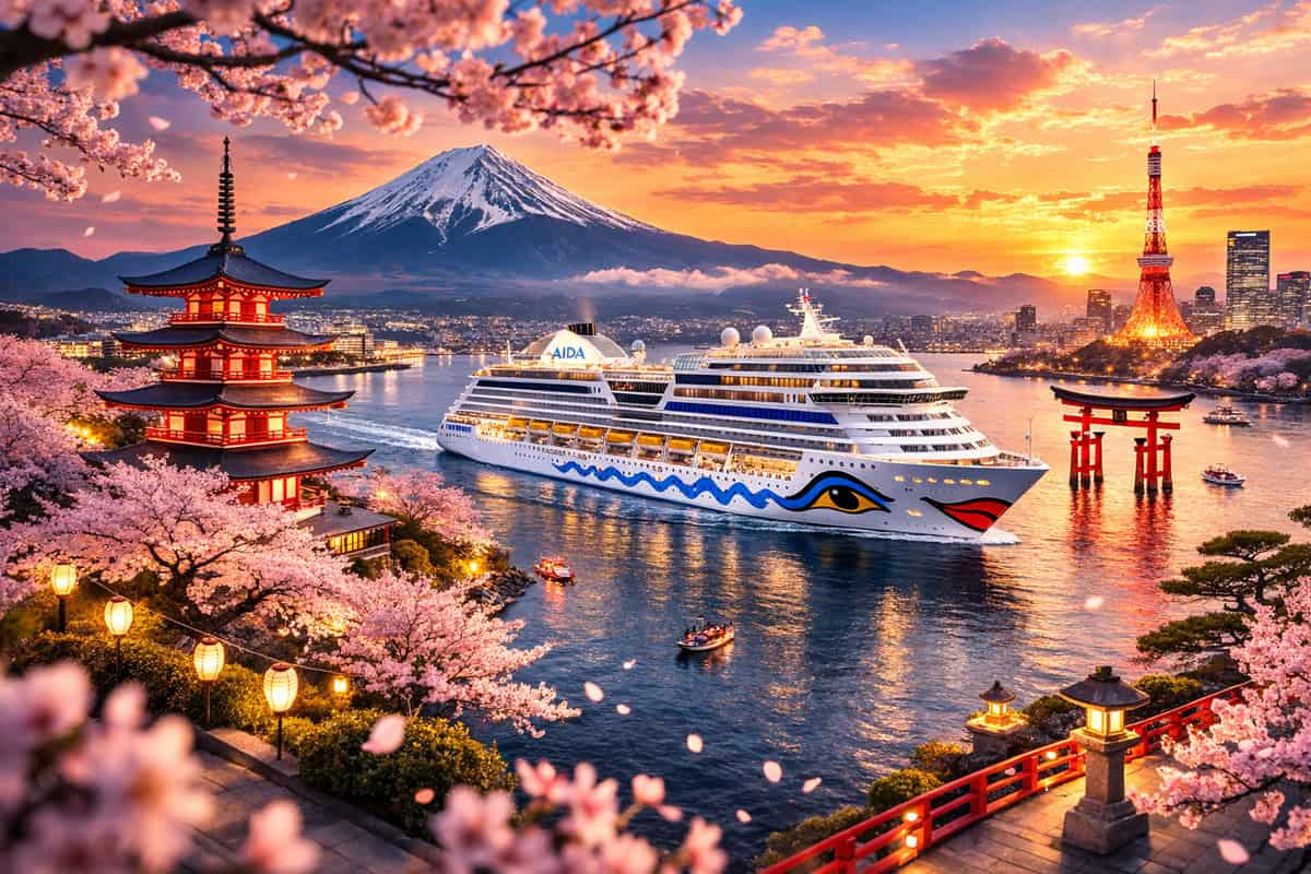 kreuzfahrt japan